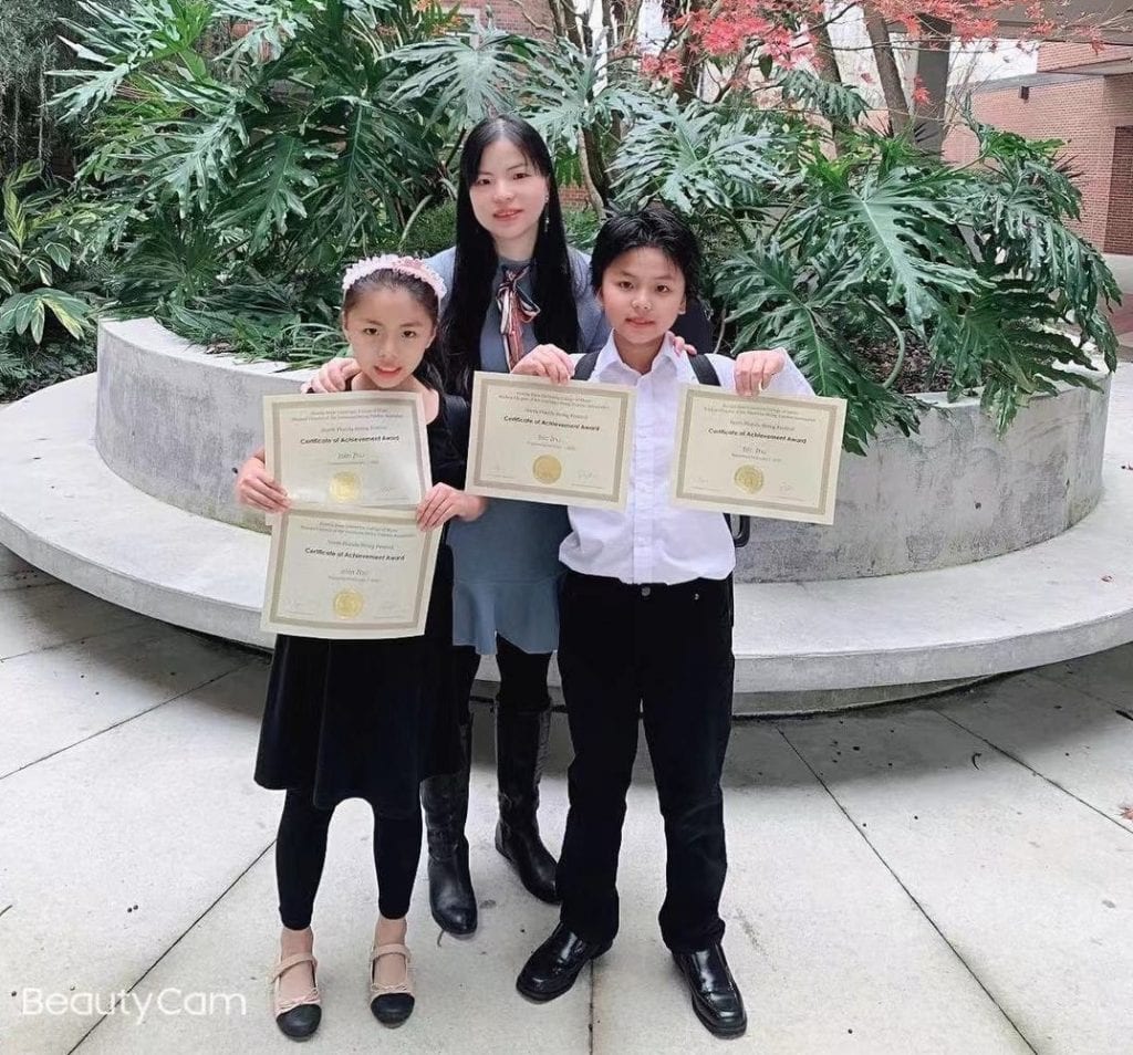 MLE Students Receive Highest Rankings at North Florida String Festival